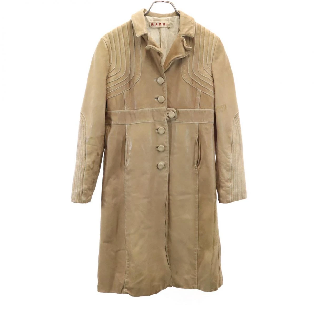 Marni Leather Outer Shell Coats, Jackets & Vests for Women for