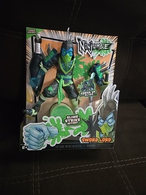 Ninjombie Sword Lord Action Figure w/Slim & Comic Book #4