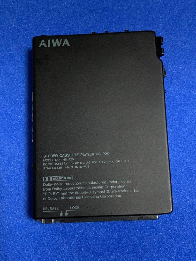 ジャンク　AIWA HS-P20 CassetteBoy カセットプレーヤー AIWA.アイワ.HS-P20/Cassette Boy.カッセトボーイ/STEREO