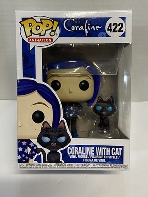 CORALINE Coraline With Cat Funko Pop #422 Vaulted **Authentic