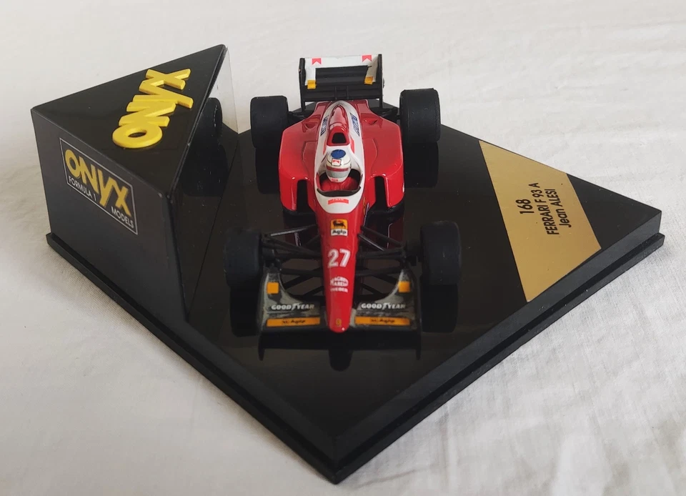 FERRARI F 93 A 1993 ONYX  1:43  Jean Alesi Perfetta come nuova  Aperta per foto - Immagine 4 di 4