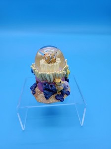 Disney Pixar Finding Nemo Mini Snow Globe with Dory & Nemo 3” Collectible...