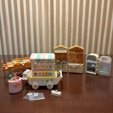 Almost No Missing Items Calico Critters Bulkcandy Wagon Furniture 5 Pieces