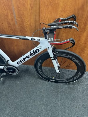 2012 Cervelo P3 56cm Time Trial Bike Carbon Zipp HED Rotor | eBay