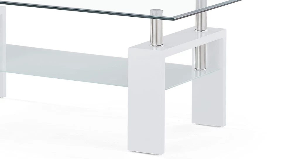 Mesa de extremidade branca - Imagem 3 de 3