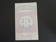 US Army 82nd Airborne / Stay AA Window Sticker Decal Military New