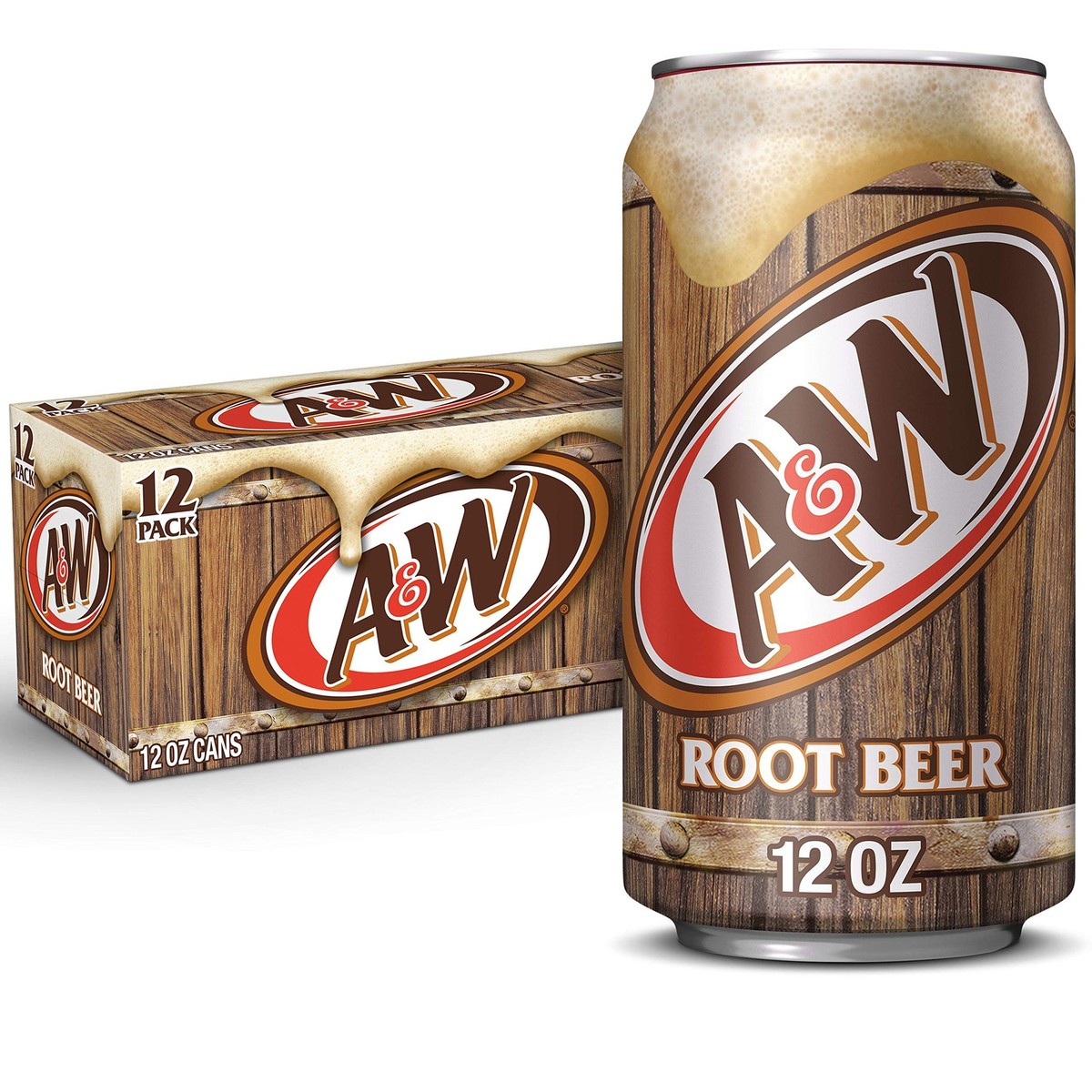 A&W ROOT BEER 12 缶✖︎４ケース　カフェインなし A&W Root Beer Soda, 12 fl oz cans, 12 pack | eBay