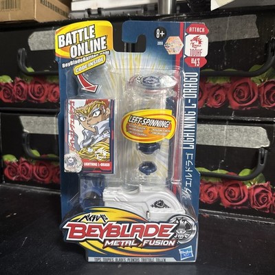 Beyblade Metal Fusion Hasbro Lightning L-Drago 100HF BB-43 Sealed