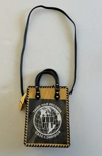 Third Man Records Cass Corridor Detroit Vinyl Box Tote Crossbody Handbag 9” X 7”