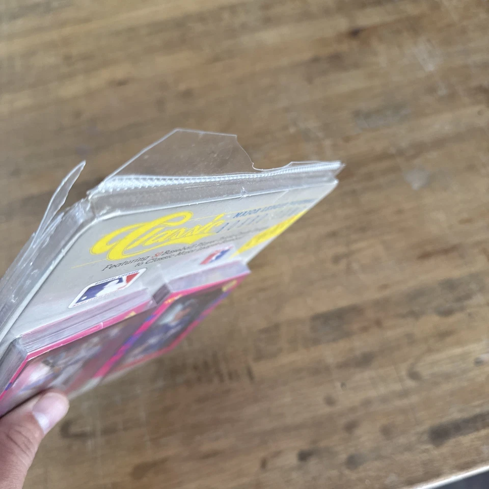 1990 Classic Major League Baseball MLB Board Game Cards-sealed NOLAN RYAN - Image 2 of 4