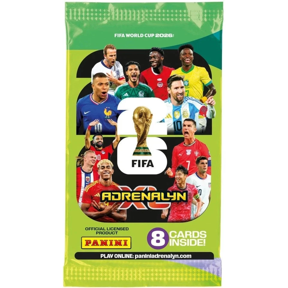 2026 Panini Adrenalyn XL FIFA World Cup Trading Cards Sealed Box 50 Packs - Image 4 of 4