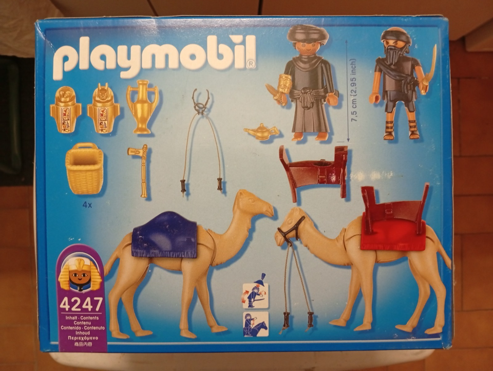 Jouet Playmobil 4247 – Voleurs Et Dromadaires, Thème Égypte Antique, Complet (occasion)