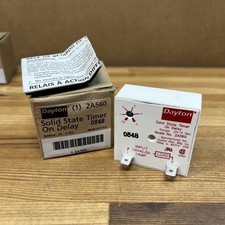 Dayton SinFunEncapTimingRelay, 240VDC, 2Pins 2A560 Dayton 2A560