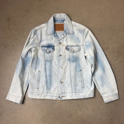 (L) Levi s Jeansjacke Vintage Retro Jacket Denim Blau Blue