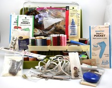 HUGE Sewing and Crafts Lot with Vintage - Well Over 100 Items Must See Photos 