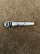 Donnie Iris Autographed Microphone Pittsburgh Legend Ah Leah