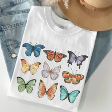 Butterflies Comfort Tee Shirt