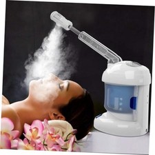 Facial Steamer - Ozone Steamer with Extendable Arm - Professional Nano White