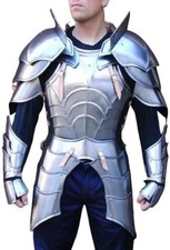 Medieval Knight Gothic Armor Suit Handcrafted 18g Steel LARP Cosplay Replica