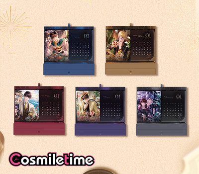 Mr Love: Queen's Choice Calendar Stand Desk Calendar Collection Anime Cosplay YZ