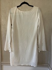 Wild Fable Dress Cream Color, Open In Back, Sz Med NWT