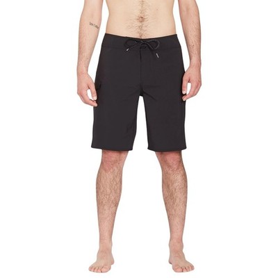 VOLCOM LIDO SOLID MOD BOARDSHORTS 20 BLACK