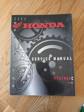 Genuine  Factory Honda VTX1800 C 2002-2003 Service Repair Manual