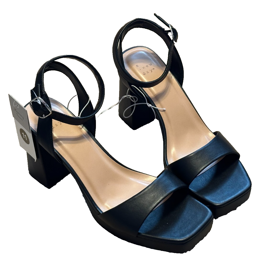 Sandals A NEW DAY Yvette Platform Heels SIZE 11 MSRP $32.99-image