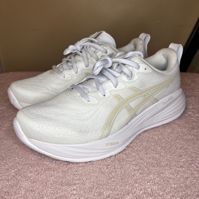 Women's ASICS Gel-Cumulus 27 Running Shoe - 10B - White/Lake Grey