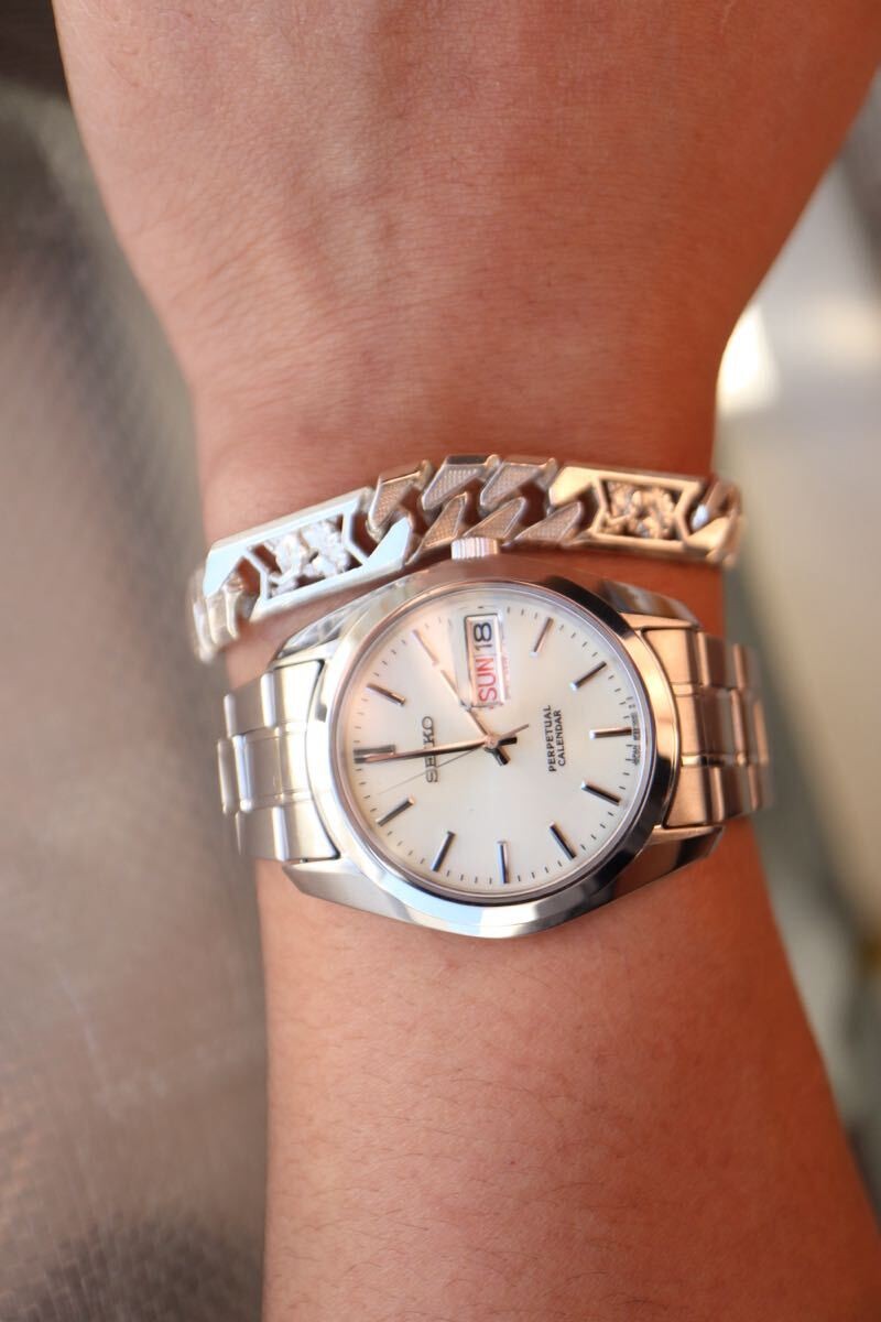 Seiko 8F32 Square Rectangular Watch Automatic 16.… - image 6