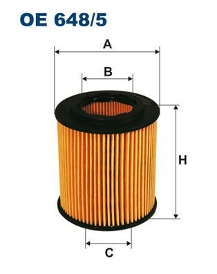 ÖLfilter Filtron OE 648 5 FÜR Alfa Romeo Cadillac Passend FÜR Fiat Opel Saab-image