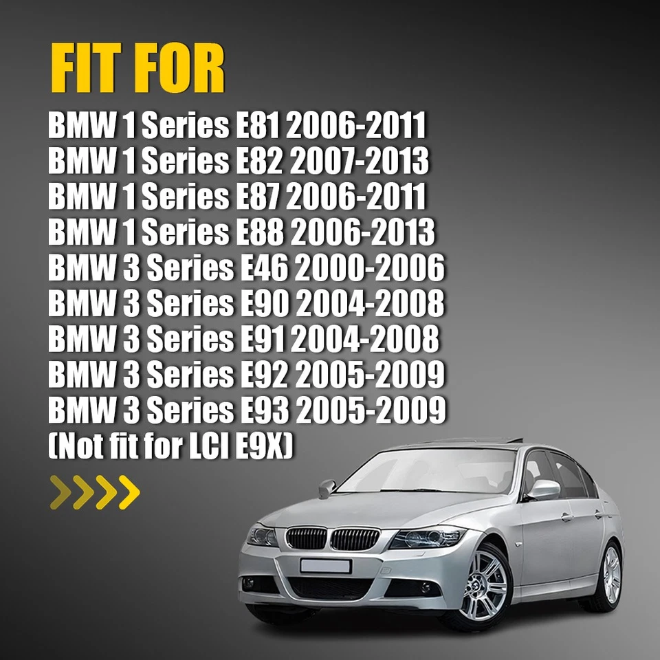 2 шт передних стеклянных зеркал с подогревом L&R для E81 BMW E88 E82 E87 E46 E90 E91 E92 E93 D - Изображение 2 из 4