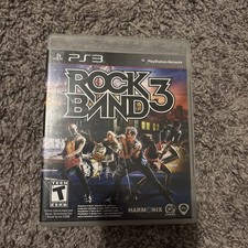 Rock Band 3 (Sony PlayStation 3, 2010) Complete In Box With Inserts MTV Games EA
