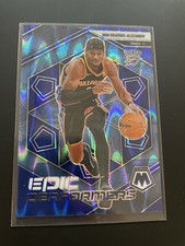 Shai Gilgeous-Alexander Mosaic Epic Performers /149 Numbered Insert Thunder MVP