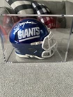 Lawrence Taylor Autographed Mini Helmet New York Giants Fanatics COA NY Giants
