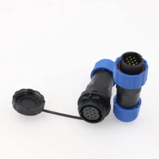 SD20 Aviation Plastic Waterproof Connector IP68 Circular Cable Plug Socket Co...