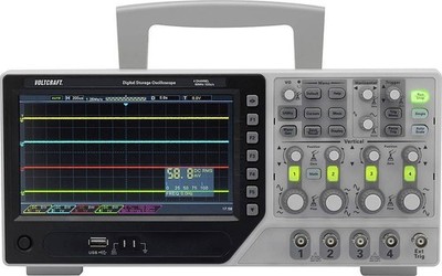 Voltcraft DSO-1084E Digital-Oszilloskop 80 MHz 4-Kanal 1 GSa/s 64 kpts 8 Bit Dig