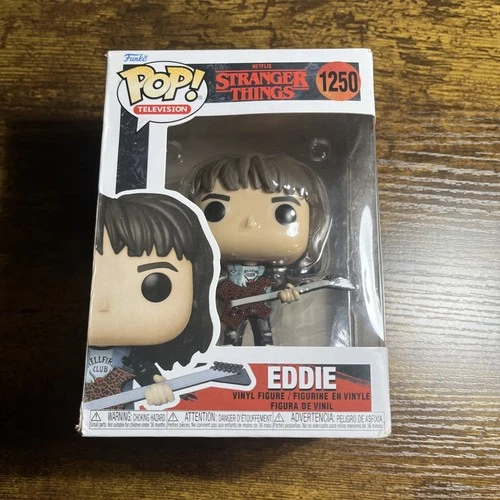 Funko Pop! TV: Stranger Things - Eddie - Target Exclusive With Protector 1250