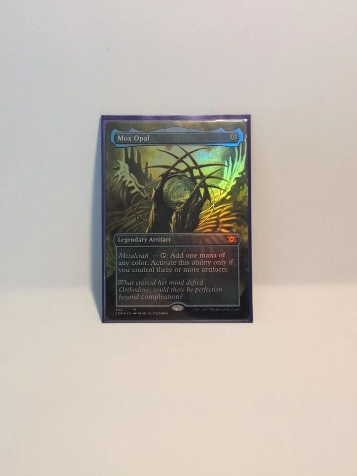 Mox Opal (Borderless) -Foil Near Mint MTG Double Masters - Image 2 of 2