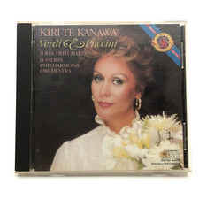 Kiri Te Kanawa - Verdi & Puccini CD 1983 CBS Masterworks Classical Disc VG