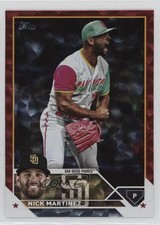 2023 Topps Update Red Foil 59/199 Nick Martinez #US10 6k2