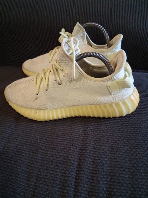 Adidas Yeezy Boost Shoes Men s Size 9 350 V2 Sneakers Cream White Gray F36980