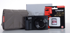 Panasonic Lumix TZ99 Digital Camera and Case Plus 32GB SD Card (Black)
