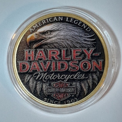 Harley Davidson American Legend Freedom Challenge collectible Coin ball marker