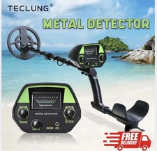 Deep Underground Metal Detector Gold, Coin & Treasure Hunter with LCD Display