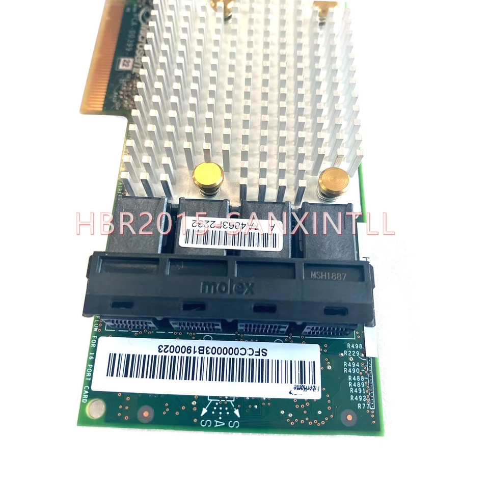 Microsemi HBA1100-16i Adaptec HBA 1100-16i 12G SAS/SATA 16-port Mini-SAS-HD - Image 3 of 4