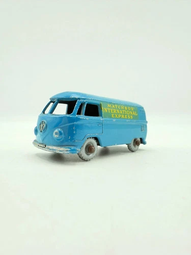 Matchbox Lesney 34a Volkswagen 15cwt Van SILVER PLASTIC WHEELS