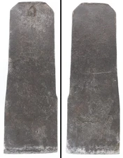 Early Hand Forged Tapered Form Bench Plane Iron - 2 5/8" - mjdtoolparts