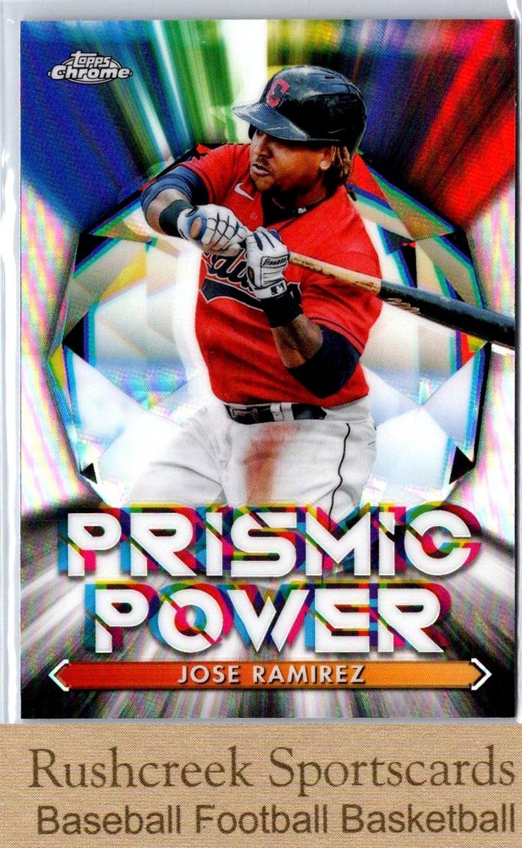 2021 Topps Chrome #PP-9 Jose Ramirez Prismic Power | eBay