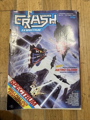 CRASH ZX Spectrum Games Magazine #21 October 1985